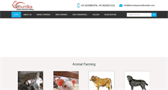 Desktop Screenshot of bhumikaanimalbreeder.com